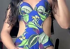 one piece bikini cum