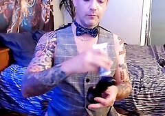 Livecam disrobe buttplug