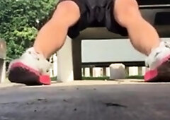 Public Masturbating Men