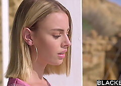 BLACKED Hotwife Lya films hook-up with huge BBC for hubby