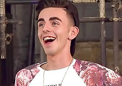 Twink Jesse Evans submits to old master Sebastian Kane