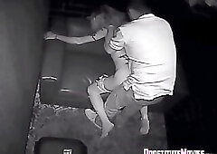 Black Stripper Creampie surprise at club