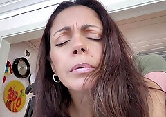 We got horny on a regular day and end up having anal by the kitchen table - Hd