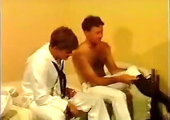 Vintage Pool Players