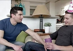 Next Door Buddies - Tattooed Jeremy Spreadums and Spencer Laval hardcore interracial banging