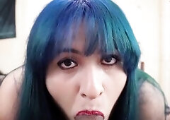 Blue hair, i've no thing else to say about it at the pont of time.