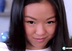 Flattie Asian Tease With Lulu Chu And Louise Louellen