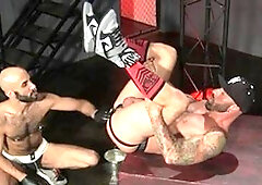 Club Inferno Dungeon - Jock plowed by big cock daddy