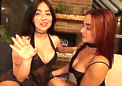 Between drinks we decided to exchange girlfriends... and they were the ones who enjoyed it the almost all / Danner, Iris, Abella & Papuchizz