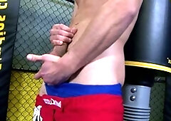 Next Door Male: Gym to Myself, Fapping Free