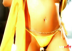 MyHotVids - Horny Latin Ravaged in Her Booty on Boat