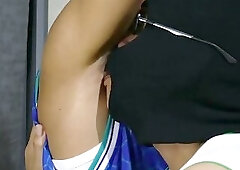 hot armpit rubbing and licking
