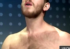 Muscular Hairy Studs On a Threesome Adventure