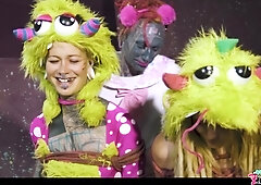 Anuskatzz Gets Tied Up From Rigger Lily Lu With Cute Rope Bunny - Bdsm Fetish Tutorial From