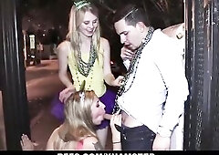 BFFS - Mardi Gras Harlots Flash and Screw on Bourbon Street