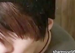 Emo guy in pov blowjob