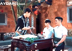 Horny Taiwanese Bros Have Hot 3some With Japanese Exchange Student 18+