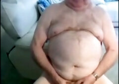 Grandpa on webcam stroke