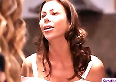 Two Couples does a mess on the kitchen