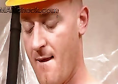 Hot Workers In Uniform Enjoy Sucking