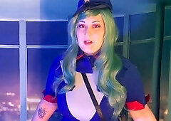 OFFICER JENNY !! TEASER !! GANGBANG POKEMON BUKKAKE