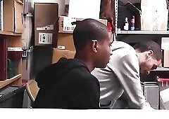 Black teen thief jizzed