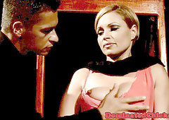 undergarments model roughedup from behind