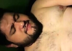 After rimming hot teenage tattooed Lucifer Angel fucks bareback