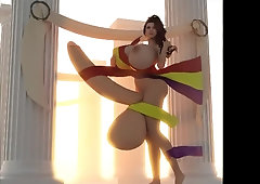 3 DIMENSIONAL Girl-Girl Hermaphroditism Honeys!