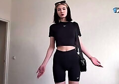 Cutie Kim - Fuck Teen With Slim Body And Big Cameltoe