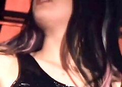 This guy Licks Her Boots Then Bangs Her