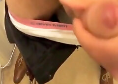 Two friends play wanking games 5