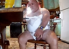 Smooth balls, trimmed cock jizz, preserving semen