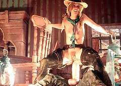 Sadie! The Real Cowgirl - Animation (unreal Engine 5)