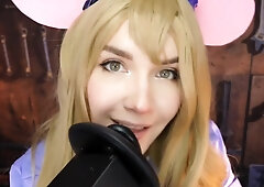 Gorgeous teen erotic ASMR video