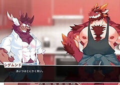 Wooly, gay dragon, gay game