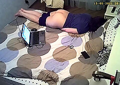 hidden masturbation on hidden cam hotel