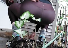 LycraLove7'S Piddle-Fueled Solo Squirt Dream