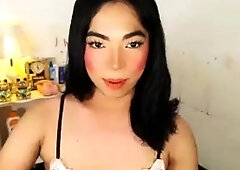Solo webcam tranny masturbation