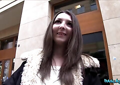 Loud Orgasm For Cute 18yo Brunette Teen 18+ - Sweet Pawg Amy White Is Shy At First