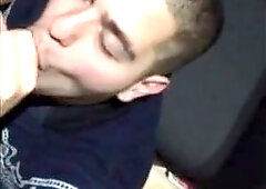 Face covered with cum 2