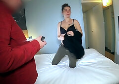 Deep throat and passionate anal as the couple explores each other's bodies