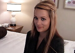 19 yo Alicia riding a cock