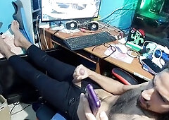 Amateur bareback, fur covered