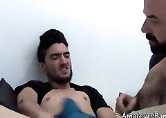 Amateur slut Xavier surrenders his warm holes to experienced Jaxon