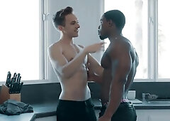 NoirMale: Hard ramming with muscled ebony neighbor DeAngelo Jackson