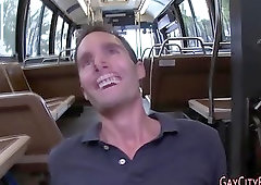 Straighty gets cumshot