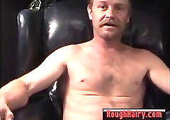 Straight Country DILF jacks his dick@RoughHairy