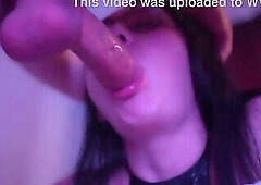 Perverted paramour ass to mouth fuck his girl's&period;