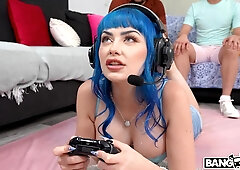 Gamer Girl Takes Dick